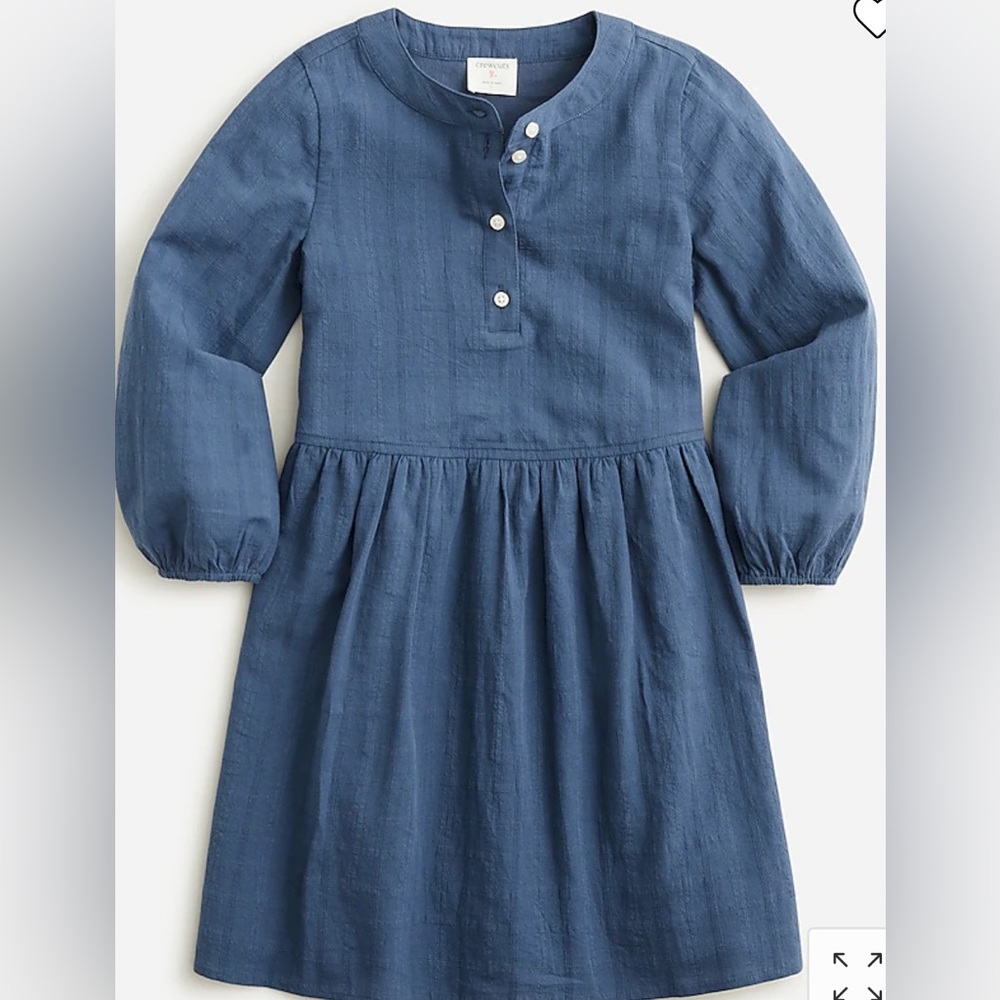 Crewcuts Textured Cotton Shirtdress